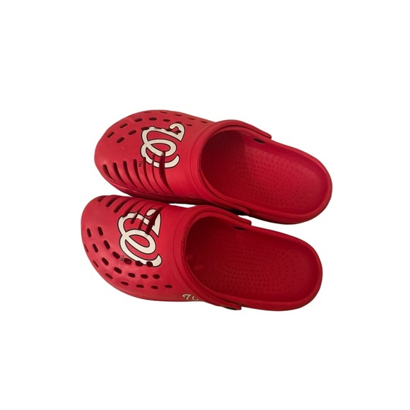 Washington Nationals Tonal
Camo Clog FOCO Red Casual Clogs with Ventilation - Picture 1 of 11